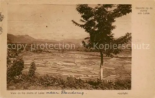 AK / Ansichtskarte Leles_Indonesia View on the plains 