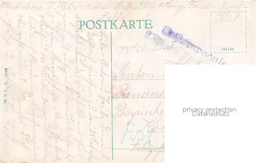 AK / Ansichtskarte Friedrichsort_Kiel Matrosen Atillerie kaserne Aussenansicht 