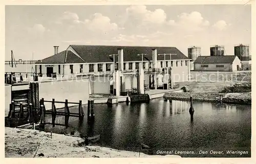 AK / Ansichtskarte Wieringen_Hollands_Kroon_Nordholland_NL Gemaal Leemans   Den Oever 