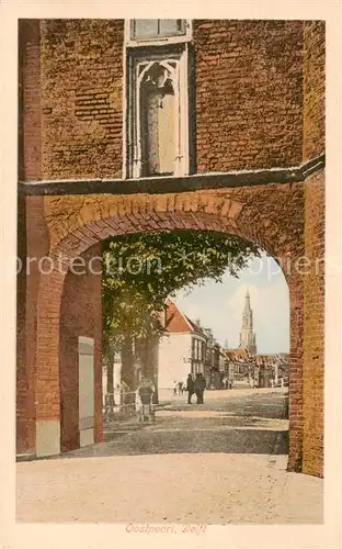 AK / Ansichtskarte Delft_NL Oostpoort 