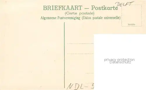 AK / Ansichtskarte Delft_NL Oostpoort 