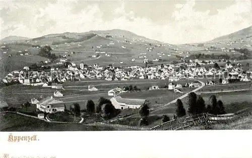 AK / Ansichtskarte Appenzell_IR Gesamtansicht Appenzell IR