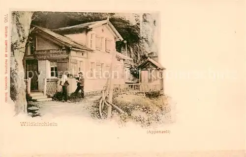 AK / Ansichtskarte Appenzell_IR Wildkirchlein Appenzell IR