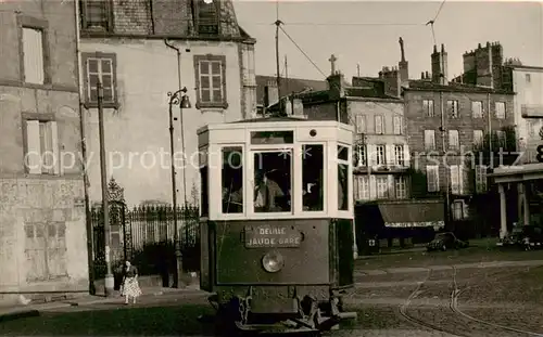 AK / Ansichtskarte Clermont__63 Ferrand Strassenbahn 