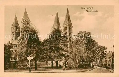 AK / Ansichtskarte Roermond_NL Munsterplein 