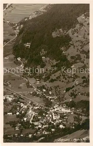 AK / Ansichtskarte  Schruns_Vorarlberg Fliegeraufnahme Gesamtansicht Schruns Vorarlberg