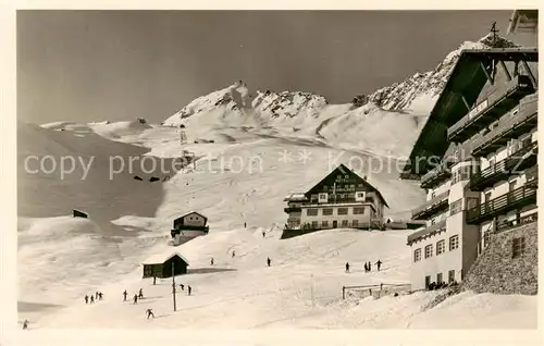 AK / Ansichtskarte  Hochsoelden_Tirol_AT Hotel Enzian Skigebiet Winter 