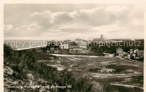 AK / Ansichtskarte  Domburg_NL Panorama vanaf de Hooge Hil 