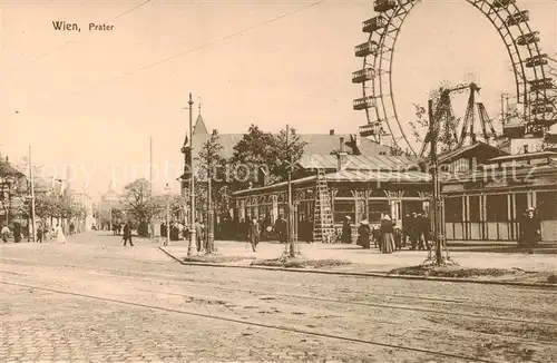 AK / Ansichtskarte  Wien_AT Prater - Riesenrad 