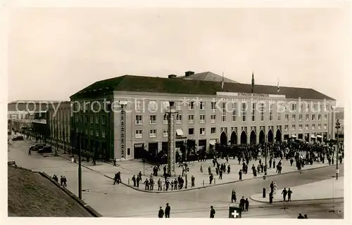 AK / Ansichtskarte Basel_BS Schweizer Mustermesse Aussenansicht Basel_BS