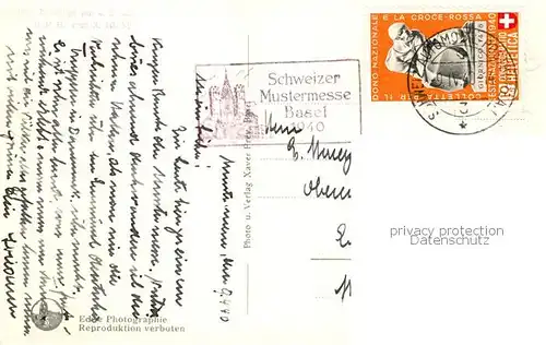 AK / Ansichtskarte Basel_BS Schweizer Mustermesse m. Strassenbahn Basel_BS
