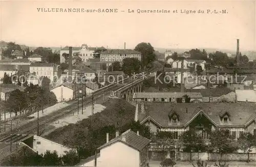 AK / Ansichtskarte Villefranche sur Saone_69_Rhone La Quarantaine et Lignw du P. L. M. 