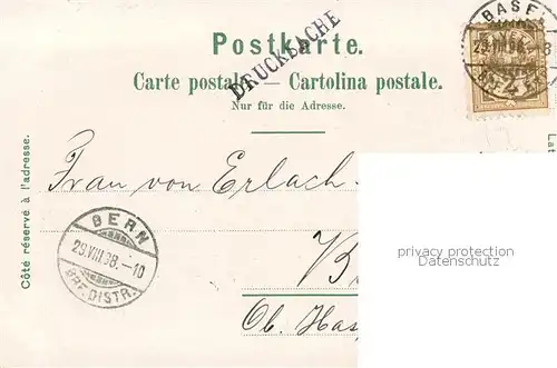 AK / Ansichtskarte Basel_BS St. Jakobsdenkmal   Rathaus   Rheinbruecke Basel_BS