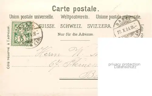 AK / Ansichtskarte Basel_BS Mittlere Rheinbruecke Basel_BS