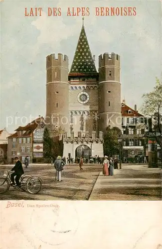 AK / Ansichtskarte Basel_BS Spalentor Basel_BS
