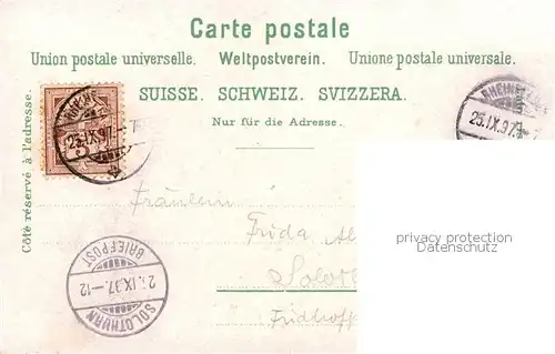 AK / Ansichtskarte Basel_BS Rheinbruecke   Kathedrale Basel_BS