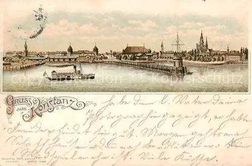 AK / Ansichtskarte  Konstanz_Bodensee Am Bodensee Konstanz_Bodensee