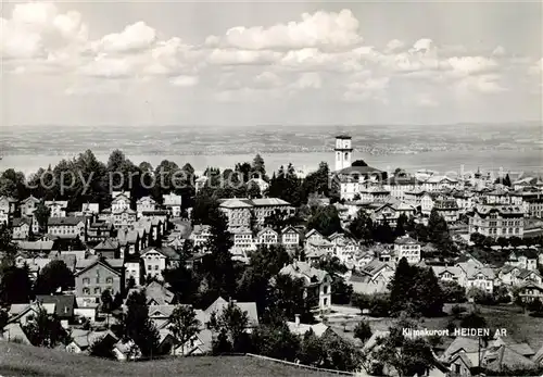 AK / Ansichtskarte Heiden_AR Gesamtansicht m. Bodensee Heiden_AR