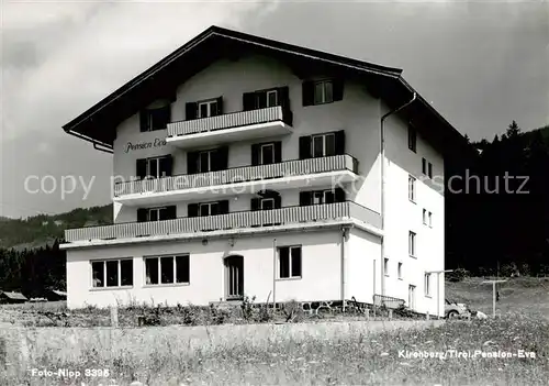 AK / Ansichtskarte  Kirchberg_Tirol_AT Pension Eva Aussenansicht 