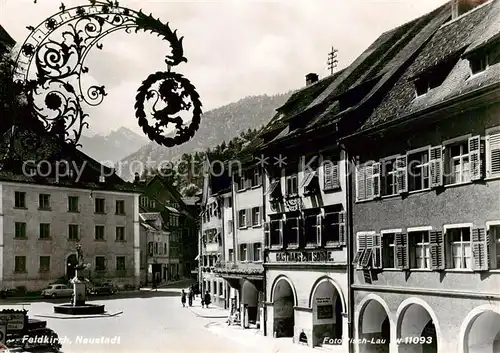 AK / Ansichtskarte  Feldkirch_Vorarlberg Dorfplatz Feldkirch Vorarlberg