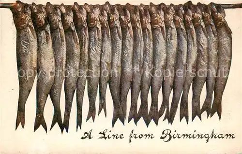 AK / Ansichtskarte  Birmingham__UK Fish-line  