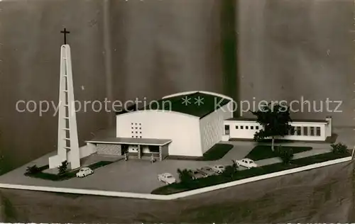 AK / Ansichtskarte Valentigney_25_Doubs Chapelle Notre Dame Modell A. Bertrand 