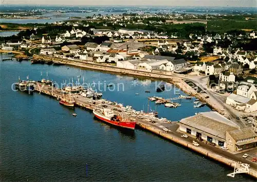 AK / Ansichtskarte Etel_56_Morbihan Fliegeraufnahme La jetee 