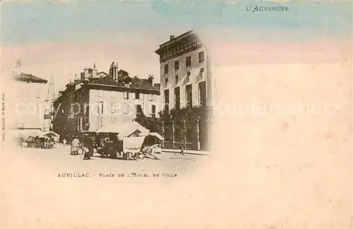 AK / Ansichtskarte Aurillac_15 Place de l Hotel de Ville 