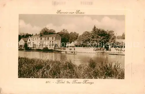 AK / Ansichtskarte Samois sur Seine_77 Hotel du Beau Rivage 