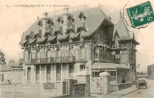 AK / Ansichtskarte Gournay_76 en Bray Hotel Aussenansicht 