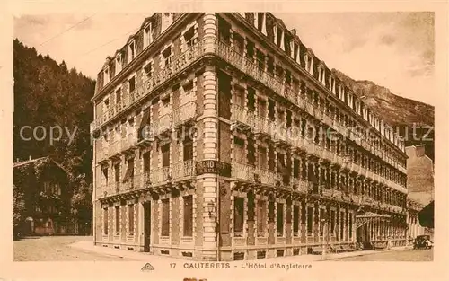AK / Ansichtskarte Cauterets_65_Hautes Pyrenees L Hotel d Angleterre 