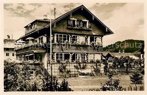 AK / Ansichtskarte 73794395 Oberstdorf Haus Blankenese Aussenansicht Oberstdorf