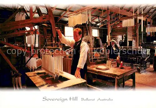 AK / Ansichtskarte 73794402 Handarbeit Sovereign Hill Ballarat Australia 