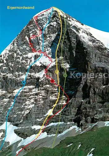 AK / Ansichtskarte  Bergsteigen_Klettern Eigenordwand 