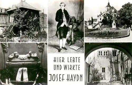 AK / Ansichtskarte  Haydn_Joseph Hir lebte und Wirkte Josef H. 