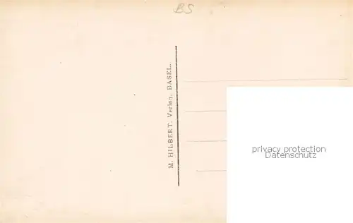 AK / Ansichtskarte Basel_BS Fischmarkt   Brunnen Basel_BS