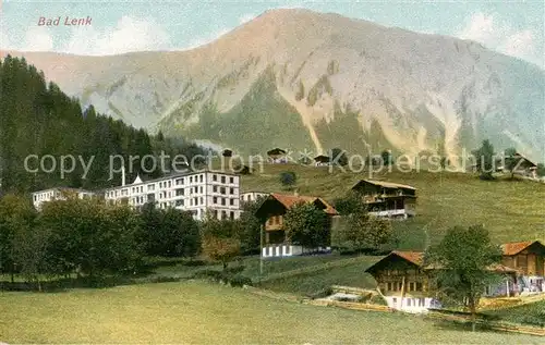 AK / Ansichtskarte Bad_Lenk_Simmental_BE Teilansicht 