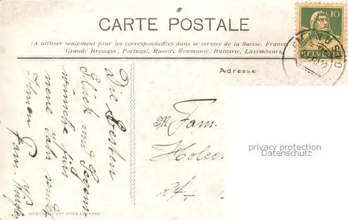 AK / Ansichtskarte Minusio_TI Minusio presso Locarno Minusio_TI