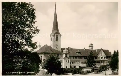 AK / Ansichtskarte Magdenau_Botsberg_Flawil_SG Kloster Magdenau Ostfront 