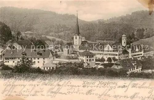 AK / Ansichtskarte Magdenau_Botsberg_Flawil_SG Kloster Magdenau Aussenansicht 