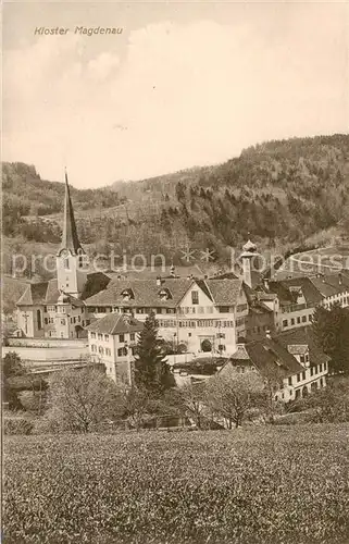 AK / Ansichtskarte Magdenau_Botsberg_Flawil_SG Kloster Magdenau Aussenansicht 