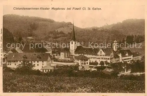 AK / Ansichtskarte Magdenau_Botsberg_Flawil_SG Cistercienserinnen Kloster Magdenau Aussenansicht 