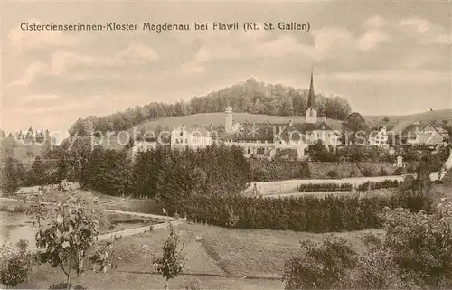 AK / Ansichtskarte Magdenau_Botsberg_Flawil_SG Cistercienserinnen Kloster Magdenau Totalansicht 