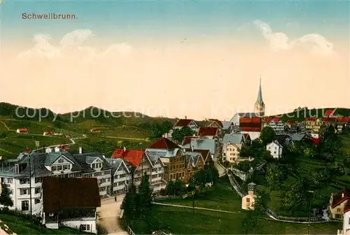 AK / Ansichtskarte Schwellbrunn Totalansicht Schwellbrunn