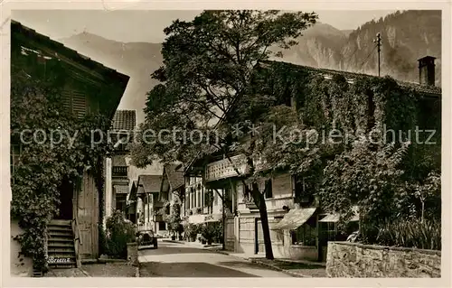 AK / Ansichtskarte Brienz_Brienzersee_BE Dorfpartie 