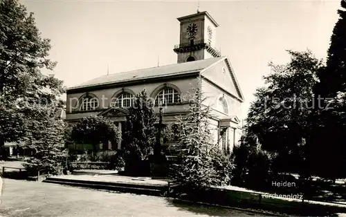 AK / Ansichtskarte Heiden_AR Kirchplatz Heiden_AR