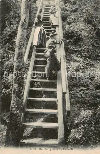 AK / Ansichtskarte Uetliberg_ZH Partie a. d. Leiter Uetliberg ZH