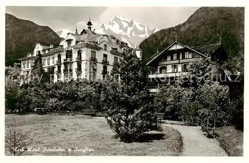 AK / Ansichtskarte Interlaken_BE Park Hotel Interlaken u. Jungfrau Interlaken_BE
