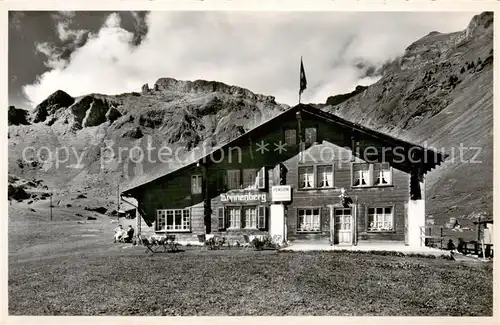 AK / Ansichtskarte Muerren_BE Pension Sonnenberg Aussenansicht Muerren_BE