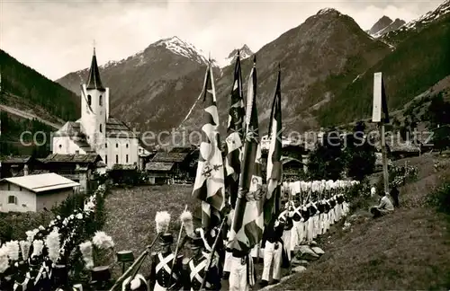 AK / Ansichtskarte Kippel_VS Am Segensonntag  